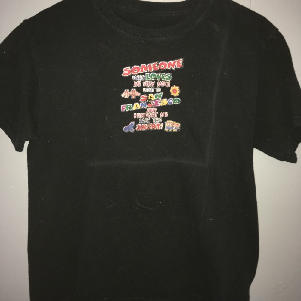 Cute Black San Francisco T-shirt